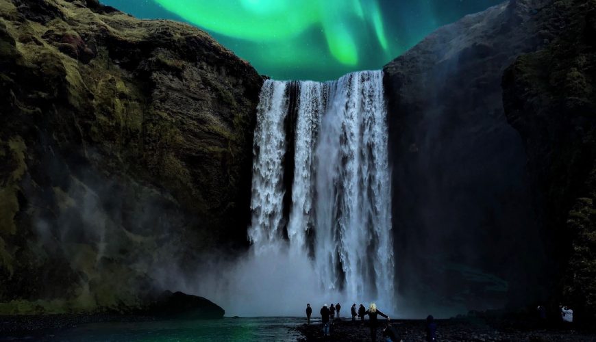 The Breathtaking Skógafoss Waterfall